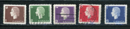 CANADA - ELISABETH II  - N° Yvert 328/332 Obli. - Used Stamps