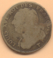 12 DENIERS 1792  An 4 De La RÉPUBLIQUE  Atelier T NANTES - 1791-1792 Verfassung 