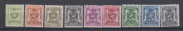 BELGIË - OBP - 1943 - PRE 502/10 (25 Type D) (Mooi) - MNH** - Typografisch 1936-51 (Klein Staatswapen)