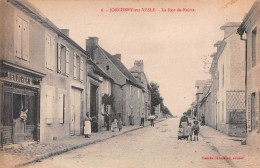 JONCHERY-sur-VESLE (Marne) - La Rue De Reims - Boucherie - Ecrit 1918 (2 Scans) - Jonchery-sur-Vesle