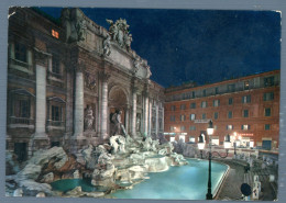 °°° Cartolina - Roma N. 2993 Fontana Di Trevi Notturno Nuova °°° - Fontana Di Trevi
