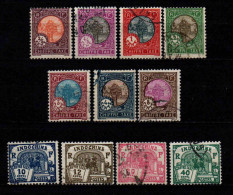 Indochine  - 1927 - Tb Taxe 44 à 55 Sauf 50  - Oblit - Used - Timbres-taxe