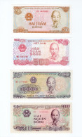 Lot 4 Billets NEUFS  Vietnam Viet-Nam  Neufs New Condition TTB  2 Scans - Viêt-Nam