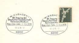 6200 Wiesbaden 1978 Dt. Ges. Innere Medizin - Médecine