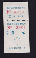 CHINA CHINE Sichuan Chongqing  Receipt ADDED CHARGE LABEL (ACL) 1.0 YUAN - Otros & Sin Clasificación