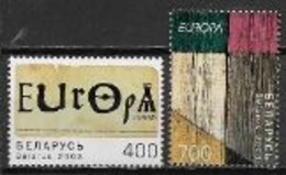 Biélorussie 2003 N° 451/452 Neufs Europa Art De L'affiche - 2003