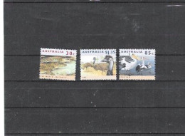 AUSTRALIA Nº 1354 AL 1356 - Pelicans