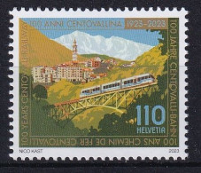 Zumstein 1972 - Sondermarke - 100 Jahre Centovalli Bahn - Postfrisch/**/MNH - Unused Stamps