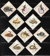1965 Romania Reptiles Set (** / MNH / UMM) - Serpents