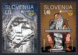 Slovenia 2022 Europa CEPT Stories And Myths Legends Mythology, Set MNH - 2022