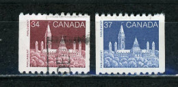 CANADA - EDIFICES  - N° Yvert 913+1040 Obli. - Oblitérés