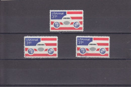 U S A -  O/ FINE CANCELLED - AIRMAIL - 1976- JET & EARTH GLOBE - Mi. 1021 - 3a. 1961-… Gebraucht