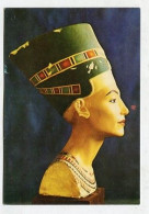 AK 164116 EGYPT - Painted Limestone Bust Of Queen Nefertiti - Museums