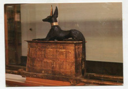 AK 164124 EGYPT - Carrying Chest In Form Of God Anubis On A Shrine - Musées