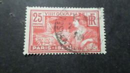 VARIETE' STAMP FRANCE 1924 CENTRE DEPLACE' Timbre 184 JEUX PARIS Oblitéré - Oblitérés