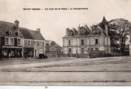 Mayet La Gendarmerie Docks Du Centre Voiture Tacot - Mayet