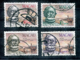 MACAO 476-479 Canc. - Schiff, Ship, Bateau, Camoes - MACAU - Gebraucht