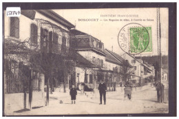 BONCOURT - FRONTIERE FRANCO-SUISSE - LES MAGASINS DE TABAC - B ( MINI FENTE A DROITE ) - Boncourt