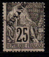 Guyane   -1892 - Type Alphée Dubois Surch  - N° 23  - Oblit - Used - Oblitérés