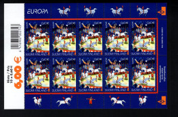 1862667222 2002 (XX) SCOTT 1176 POSTFRIS MINT NEVER HINGED - EUROPA ISSUE - CIRCUS - COMPLETE SHEET - Unused Stamps