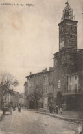 CPA-13-LAMBESC-L'église-Animée - Lambesc