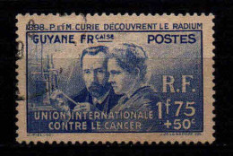 Guyane - 1938 -   P Et M Curie  -  N° 149  - Oblit - Used - Oblitérés