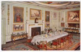 THE QUEEN'S DOLLS HOUSE - Dining Room - Tuck Oilette 4500 - Windsor Castle