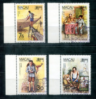 MACAO 640-643 Canc. - Berufe, Jobs, Emplois - MACAU - Used Stamps