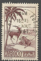 MAROC  N° 199 CACHET CASABLANCA / Used - Oblitérés