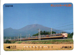Train Trein Carte Prépayée Japon  Card  (salon 307) - Treni