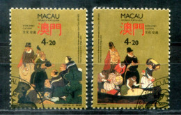 MACAO 684-685 Canc. - Kultureller Austausch, Cultural Exchange, Échange Culturel  - MACAU - Used Stamps