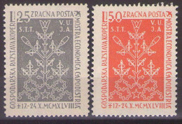 ITALIA - Trieste-Zona B - Posta Aerea 1948 Mi 2-3 MNH** LUX - Mint/hinged