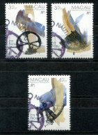 MACAO 767-769 Canc. - Nautische Instrumente, Nautical Instruments, Instruments Nautiques - MACAU - Used Stamps