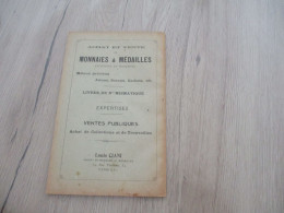 N7 Catalogue Illustré De Vente Des Monnaies Allemandes De La Guerre 1916/1919 L.Ciani Couverture Manquante? - Books & Software