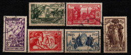 Inde - 1937 - Exposition Internationale De Paris  - N° 109 à 114 - Oblit - Used - Usati