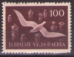 ITALIA - Trieste-Zona B - 1949 - POSTA  AEREA  Mi 11 MNH** VF - Neufs