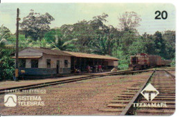 Train Trein Télécarte Brésil Phonecard  (salon 327) - Treni