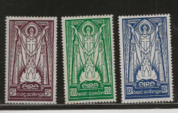 1937 MH Ireland Mi 62-64 Wmk SE - Unused Stamps