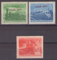 ITALIA - Trieste-Zona B - 1950  Mi 31,33,34 MNH** VF - Mint/hinged