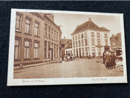 A98 Hattem Op De Markt / Cafe De Zon 1944 - Hattem