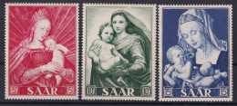 SAARLAND 1954 - MNH - Mi 351-353 - Unused Stamps