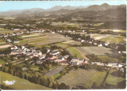 LA BARTHE-de-NESTE (65) Vue Panoramique Aérienne Et Les Montagnes Des Pyrénées  CPSM  GF - La Barthe De Neste