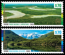 Argentina 2021 UPAEP, National Parks, Landscapes MNH Set - Nuevos