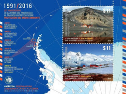 Argentina 2016 Antartida, Antarctica Souvenir Sheet MNH - Nuovi