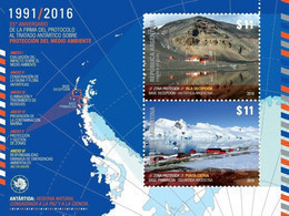 Argentina 2016 Antartida, Antarctica Souvenir Sheet MNH - Nuevos
