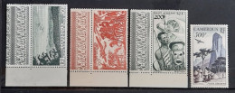 Cameroun 1947/52 PA38/41 **TB Cote 50€ - Luchtpost