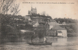 Seiches (49 - Maine Et Loire) Un Coin Du Loir Vers La Chapelle De Matheflon - Seiches Sur Le Loir