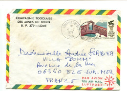 Delcampe - République Togolaise -  Affranchissement Sur Lettre -  UNESCO / Venise / Pont Du Rialto - UNESCO