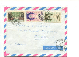 République Togolaise -  Affranchissement Sur Lettre Par Avion - - Togo (1960-...)