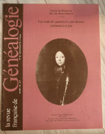 La Revue Française De GENEALOGIE Numéro 26 De 1983 "louis De Rouvroy Duc De St-simon - Science